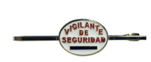 Pisacorbata Vigilante de Seguridad