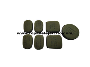 Almohadillas para casco de combate "Talla M" (original ET)