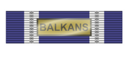 Pasador de Condecoración Medalla de la Otan (BALKANS)