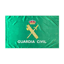 Bandera raso guardia civil verde 150x90