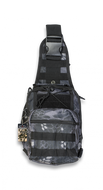 Mochila Bandolera Camo Negro