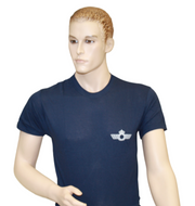 Camiseta Azul M/C Ejercito del Aire "Talla S"