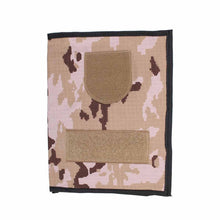 Carpeta militar velcros 19x25 cm Arida pixelada