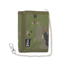 Cartera nylon C/Cadena pixelado boscoso