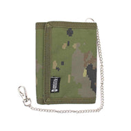 Cartera nylon C/Cadena pixelado boscoso