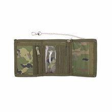 Cartera nylon C/Cadena pixelado boscoso