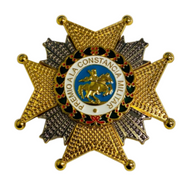 Placa de la Real y Militar Orden de San Hermenegildo - ZAMAK