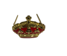 Corona Real Metal para emblemas de Boina