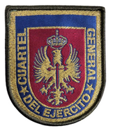 Parche de Brazo de Bonito Cuartel General del Ejército