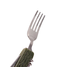 Cubiertos MK2 C/Funda Verde