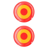 2 pegatinas abultadas medianas Diana España