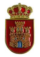 Distintivo del Regimiento de Infantería Inmemorial del Rey nº1 "Fondo Rojo"