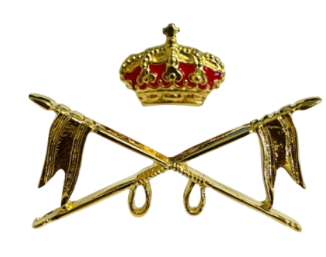 Emblema de Boina Regimiento de Caballería Alcántara Nº10 y Nº11