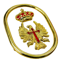 Emblema Metálico Boina Tropa ( solo metal ) Ejercito de Tierra