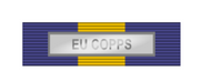 Pasador de Condecoración Medalla de la UE Operaciones ( EU COPPS )