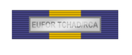 Pasador de Condecoración Medalla de la UE Operaciones ( EUFOR TCHAD/RCA )