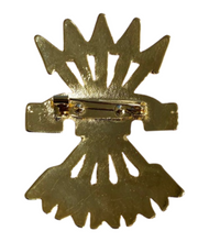 Emblema metal Falange Española con alfiler