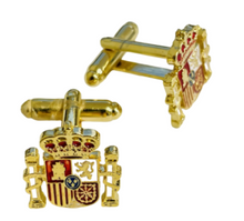 Gemelos de Camisa Metálico Escudo Constitucional