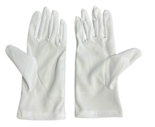 Guantes Blancos Gala Antideslizante Reglamentarios "Talla Unica" (Original ET)