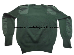 Jersey verde grueso "bolsillo en manga" (original ET)