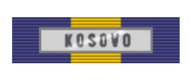 Pasador de Condecoración Medalla de la UE Operaciones ( KOSOVO )