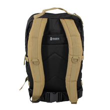 Mochila de asalto 20 o 36 litros Negra/Tan