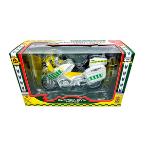 Moto guardia civil Trafico blanca/verde
