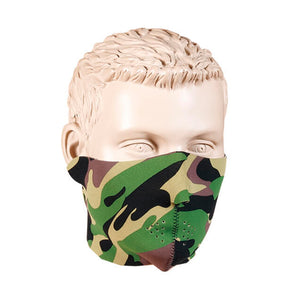 Mascara de neopreno camo