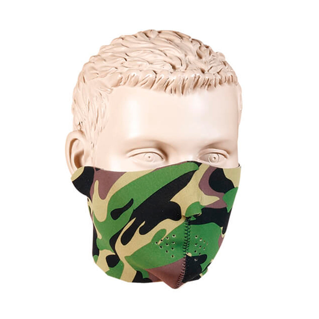 Mascara de neopreno camo