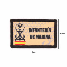 Parche rectangular Infantería Marina
