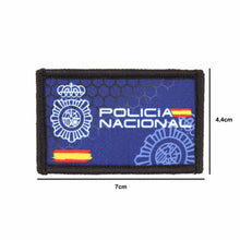 Parche rectangular Policía Nacional
