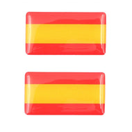 2 pegatinas abultadas medianas España