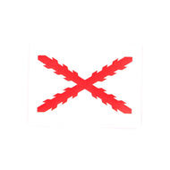 Pegatina Bandera Borgoña Grande