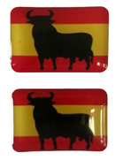 Pegatina España Toro relieve