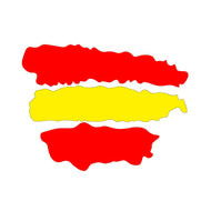 Pegatina Garra España Grande