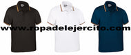 Polo España Negro, Blanco y Azul Marino