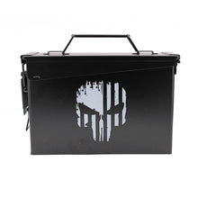 Caja metalica fina cal.30 nueva Punisher negra