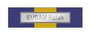 Pasador de Condecoración Medalla de la UE Operaciones ( EUBAM Rafah )
