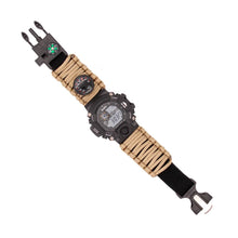 Reloj Digital Paracord Coyote