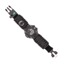 Reloj Digital Paracord Negro