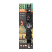 Reloj Digital Paracord Negro