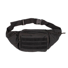 Riñonera Molle Negra Con Velcro Para Pistola