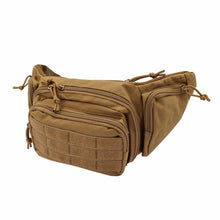 Riñonera Molle Coyote Con Velcro Para Pistola