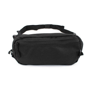 Riñonera tactica rectangular negra