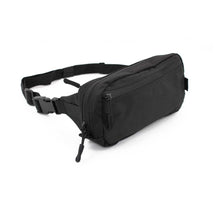 Riñonera tactica rectangular negra