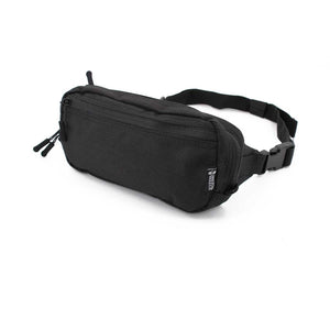 Riñonera tactica rectangular negra