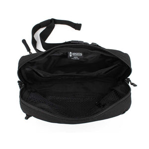 Riñonera tactica rectangular negra