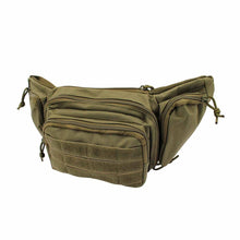 Riñonera Molle Verde Con Velcro Para Pistola
