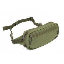 Riñonera tactica rectangular verde