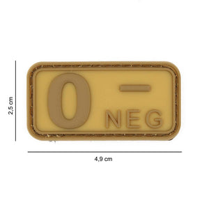 Parche PVC Sanguíneo "Modelo 2" 0- Tan
